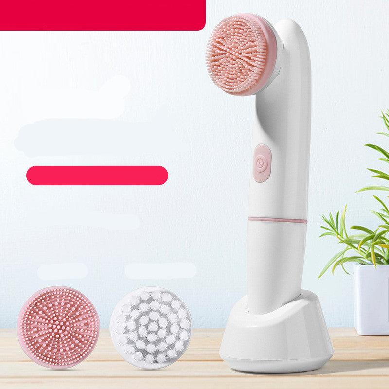 Electric Silicone Facial Cleanser Brush